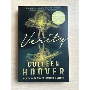 Rare Verity by Colleen Hoover Book from CinemaCon - New